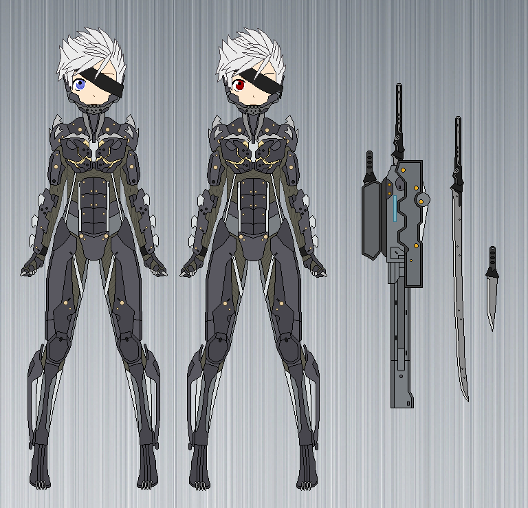 Raiden - Metal Gear Rising: Revengeance  Metal gear rising, Metal gear  series, Gear art