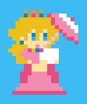 Princess Sprite Princess Peach Sprite 2 by RyuRyugami on DeviantArt
