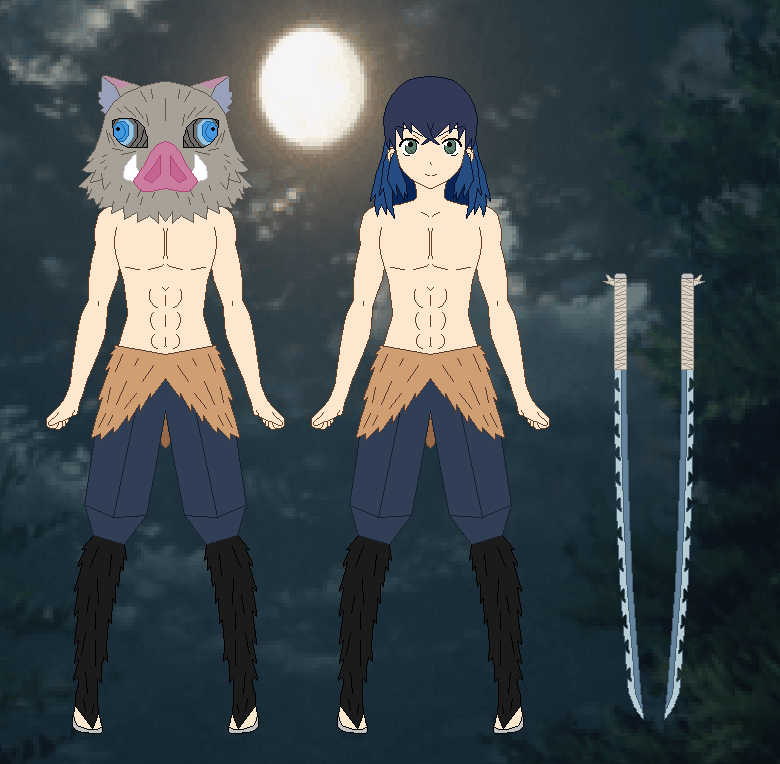 Inosuke Hashibira by RyuRyugami on DeviantArt