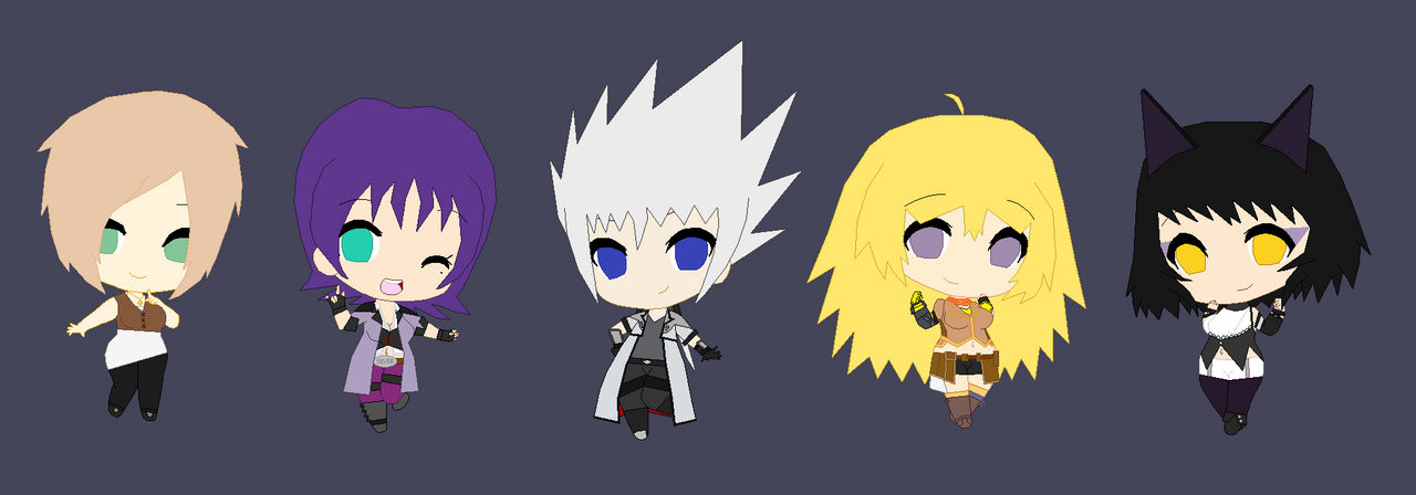Chibi Silver and his Girls by RyuRyugami on DeviantArt