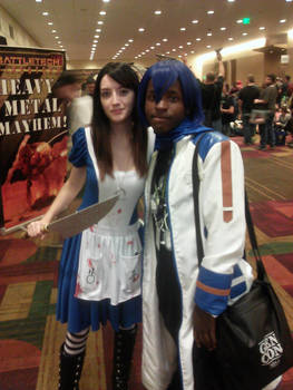 KAITO and Alice Liddell at Gen Con 2014