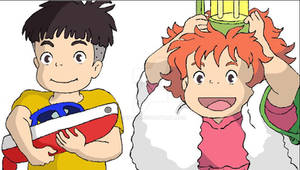 Ponyo and Sosuke