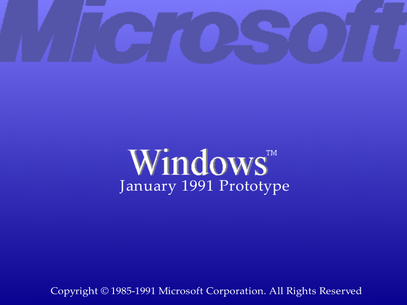 Windows January '91 Prototype by RandomPerson1146 on DeviantArt