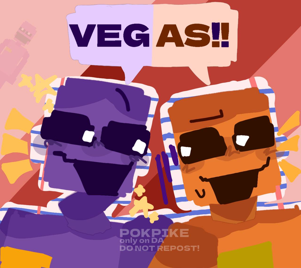 Dsaf Sign VEGAS!! // DSAF by Pokpike on DeviantArt