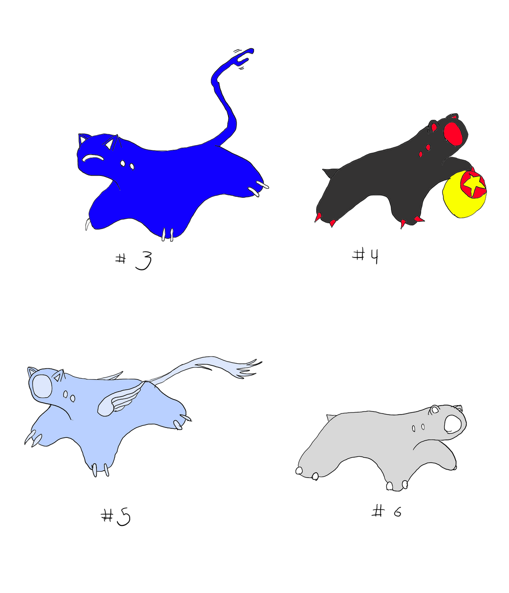 Polymorphic Creatures Polymorphic Bio Creature adoptables part 2 by necrohunter7 on DeviantArt