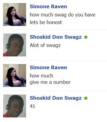 swag has a number