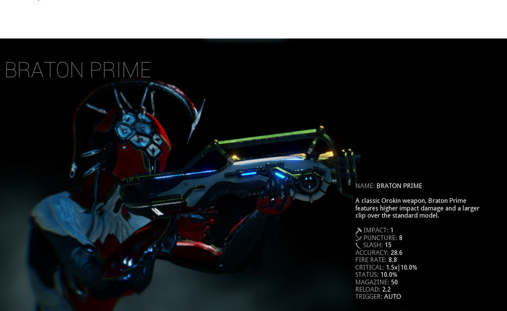 Codex Prime Braton Prime Codex Screenshot by necrohunter7 on DeviantArt