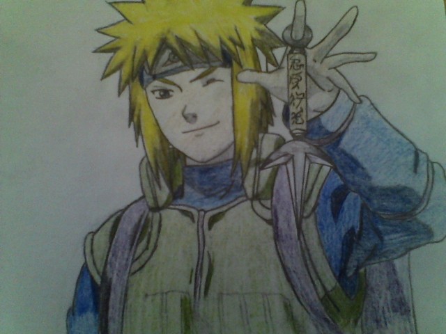 Desenho de Minato Namikaze by yhandrawings on DeviantArt