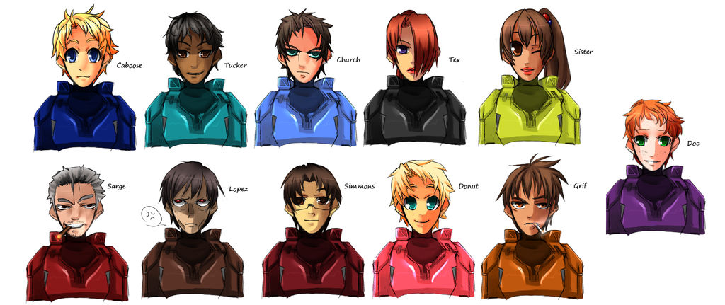 RvB by KareIchi on DeviantArt