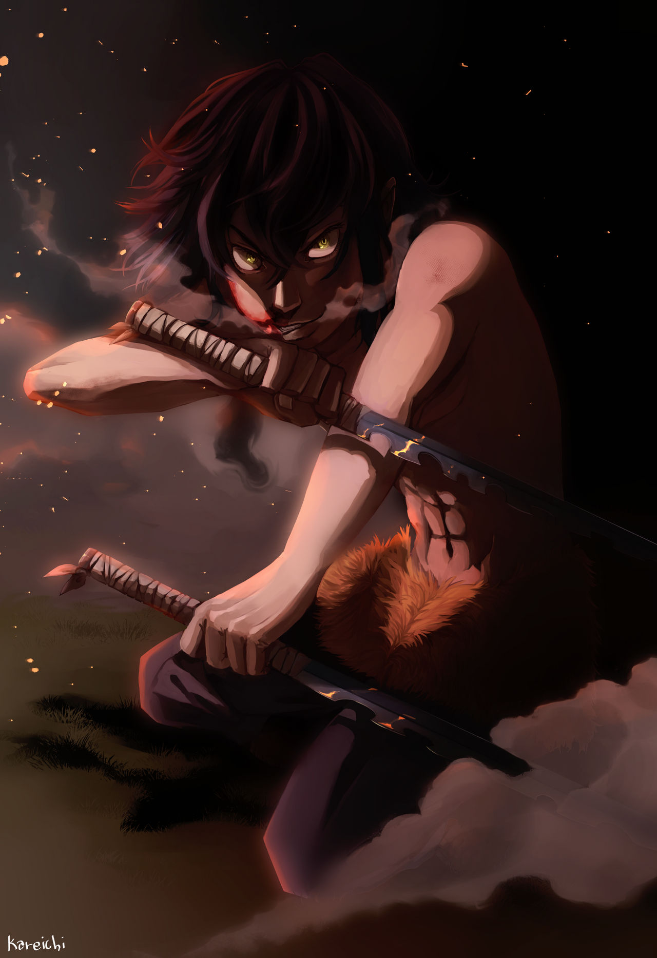 Inosuke by KareIchi on DeviantArt