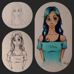 Drawing Process: Kria