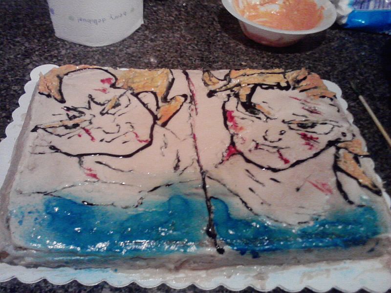 DBZ versus cake