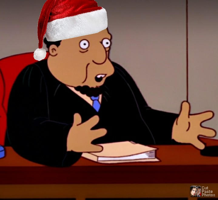 Judge Snyder Christmas judge Snyder by sirkobestar on DeviantArt