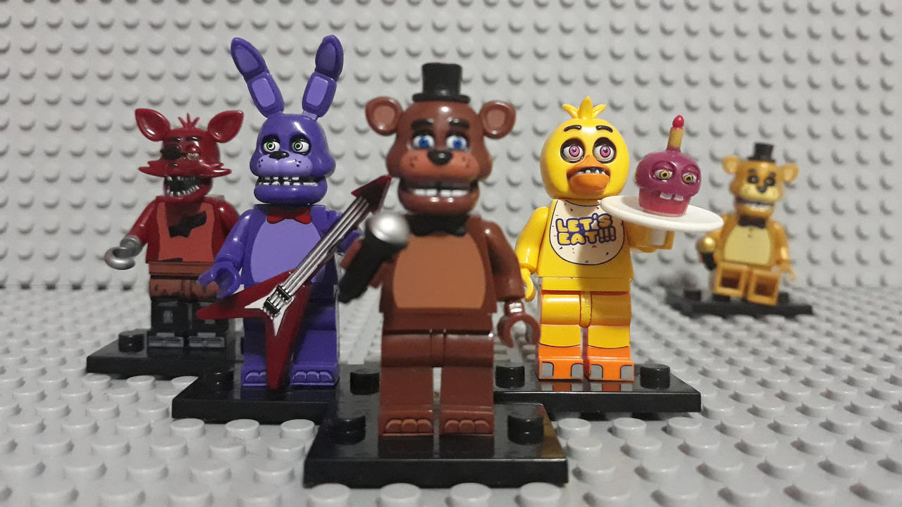 Lego Five Nights at Freddy's (good version) by sirkobestar on