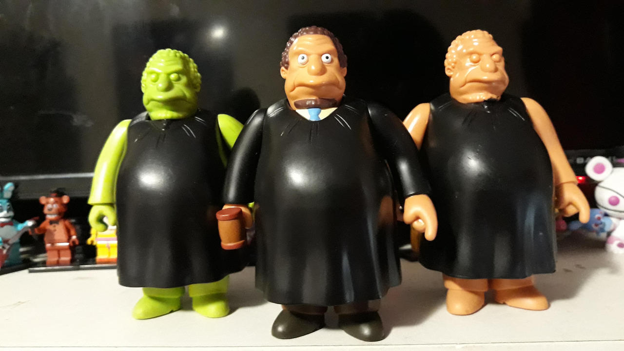 Judge Snyder Judge Snyder and two prototype judge Snyder's by sirkobestar on DeviantArt