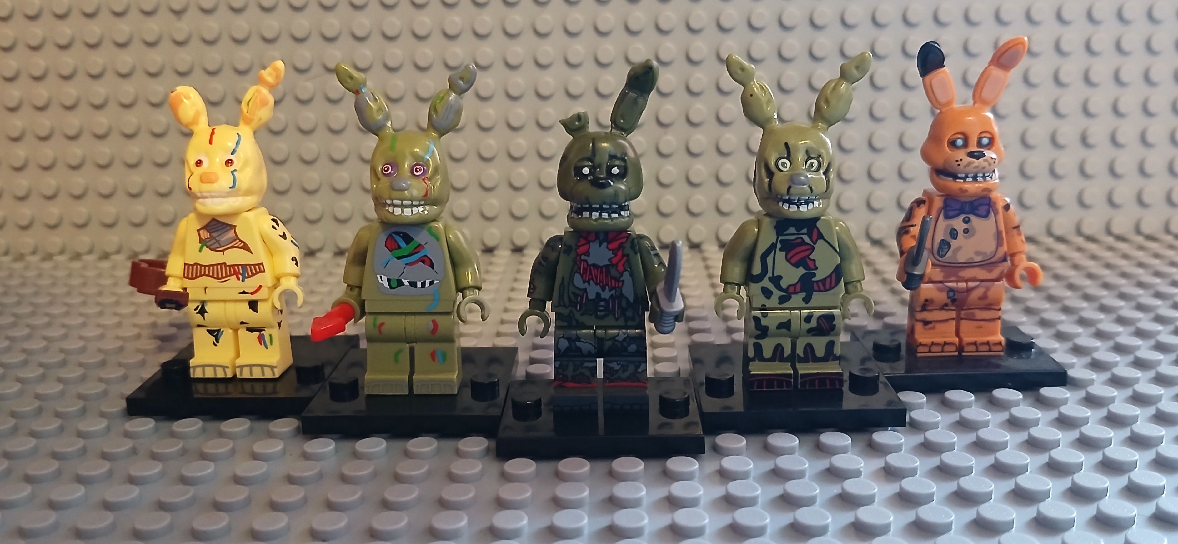Spring Trap Legp Lego Springtrap comparison by sirkobestar on DeviantArt