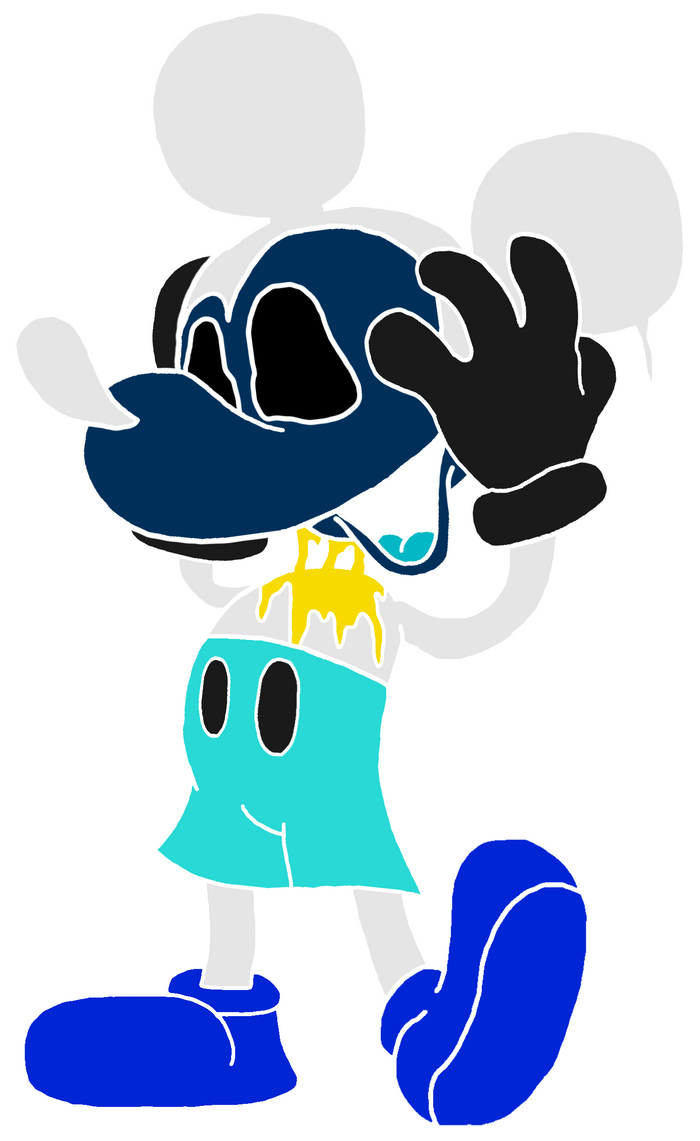 Inverted Mickey Mouse by Cacky007 on DeviantArt