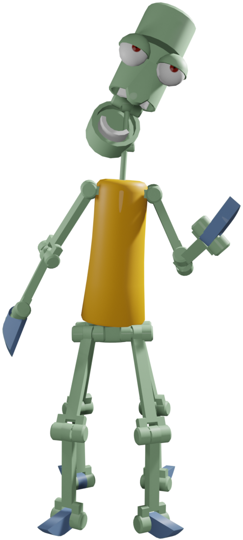 Animatronic Squidward(FNATKK) by Cacky007 on DeviantArt