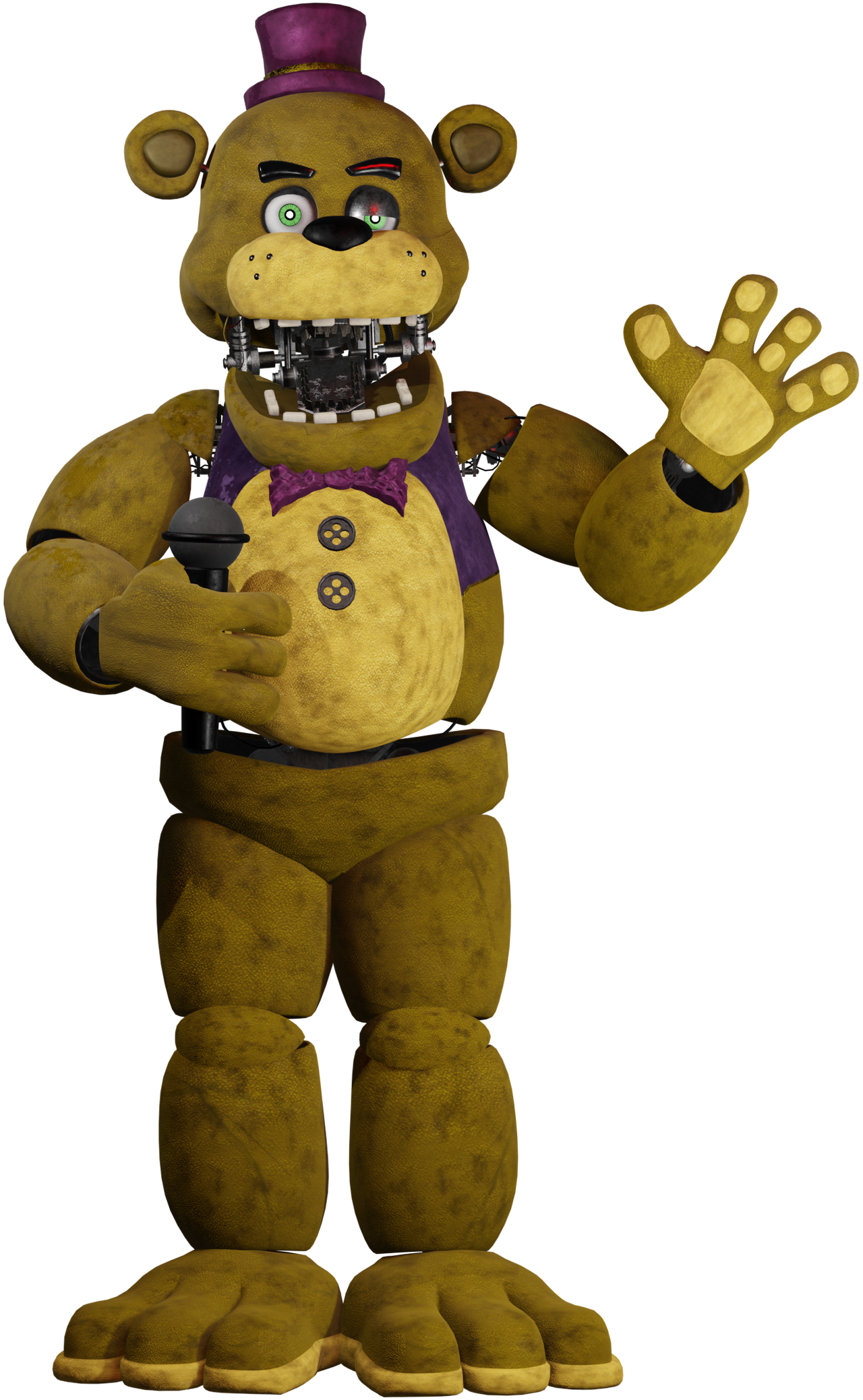 Frearbear Hand Movie Fredbear by Cacky007 on DeviantArt