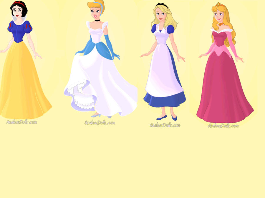 Disney Princesses: Part 1 by Princess-Rosella on DeviantArt