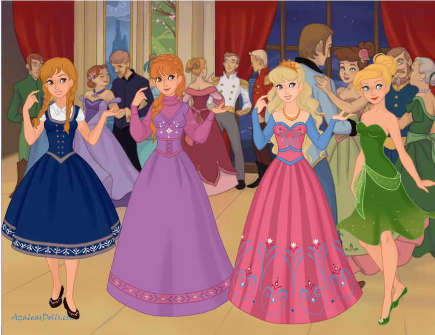 All Disney Princesses Dolls by fragolette on deviantART