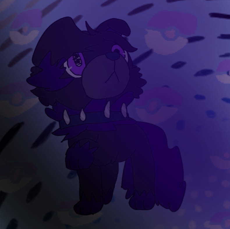 Pokemon Ruff Ruff Dark Form Rockruff as a dark type by RyleighAnimations on DeviantArt