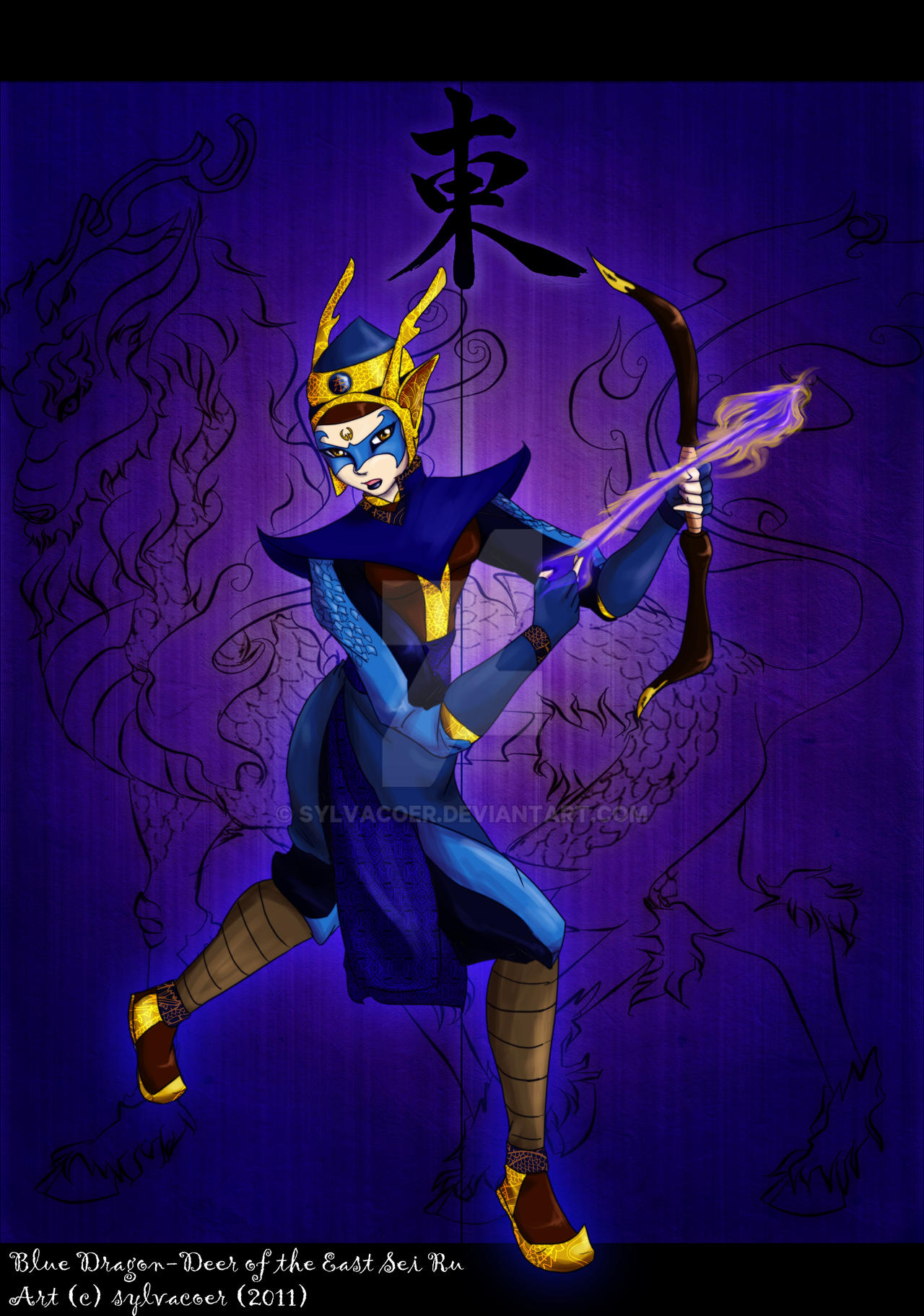 Blue Dragon-Deer of the East