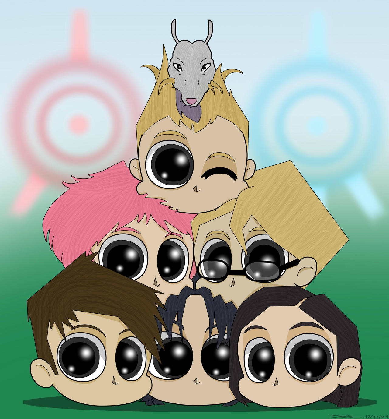 Chibi Neck Code Chibis - Code Lyoko by Shad-Owl on DeviantArt
