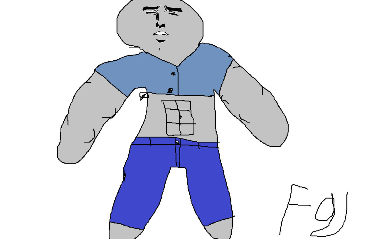 Buff Man by ToastPainter on DeviantArt