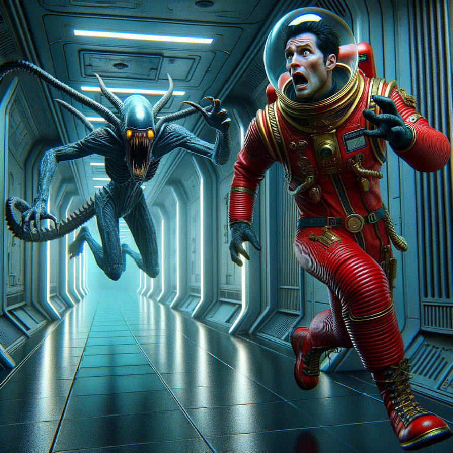 alien run by megaduce on DeviantArt