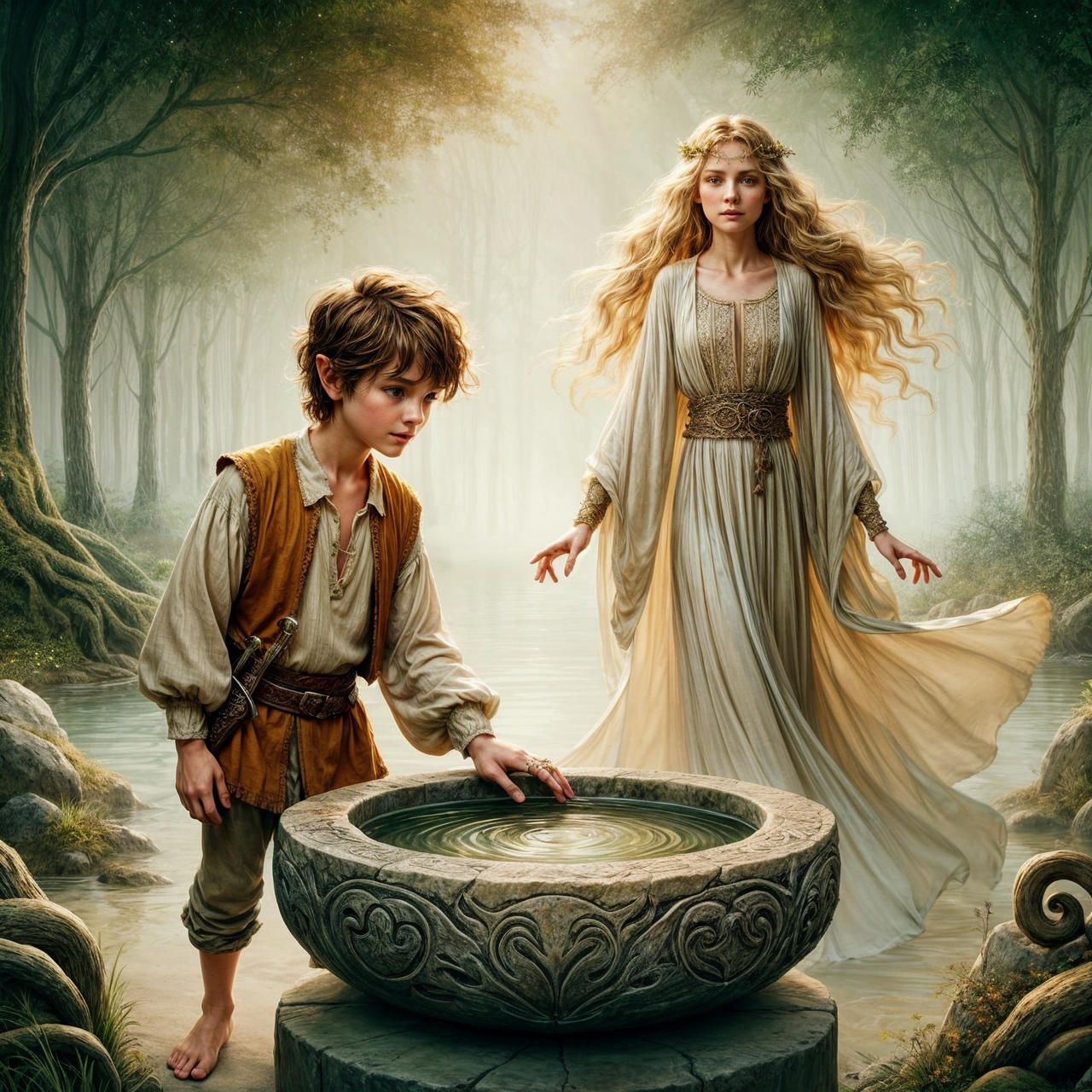 Frodo Baggins to peer into the original version by megaduce on DeviantArt