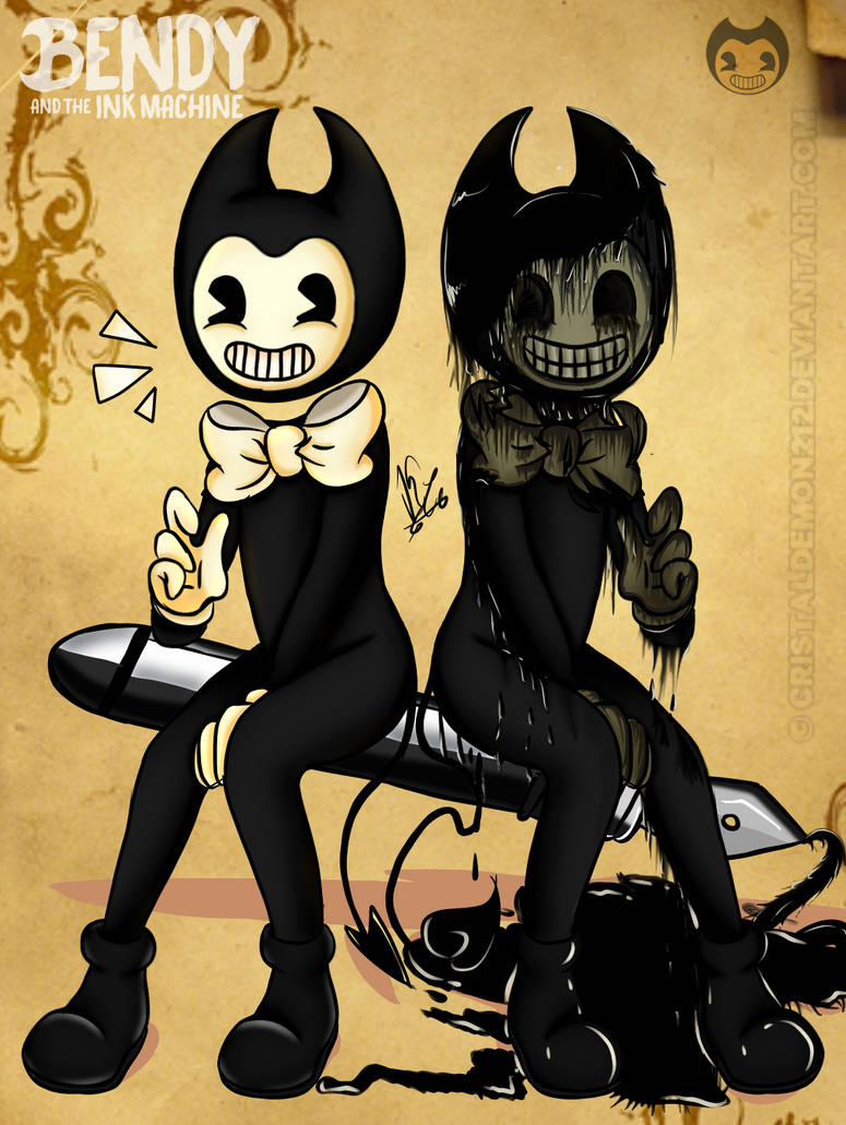 Fat Bendy Ink Machine Bendy and the ink machine by IIKUUP on DeviantArt