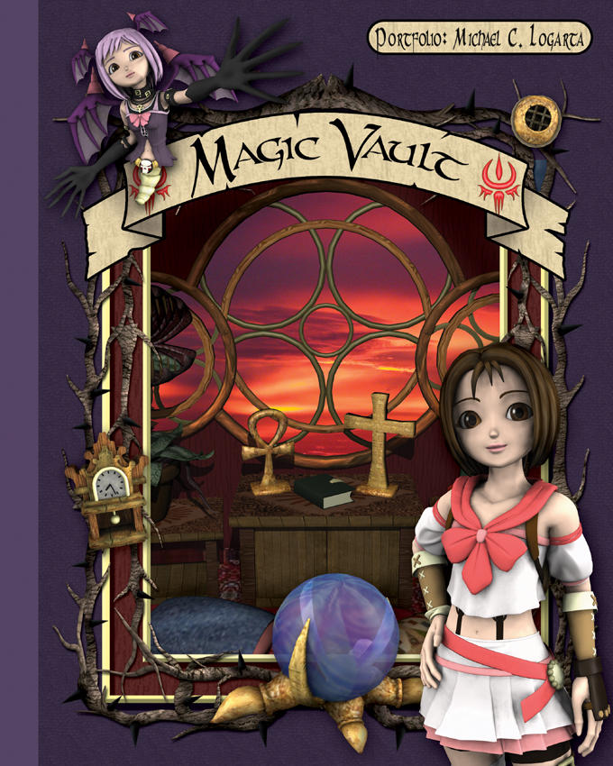 Magic Vault: Cover Page by MostEvilMiLo on DeviantArt