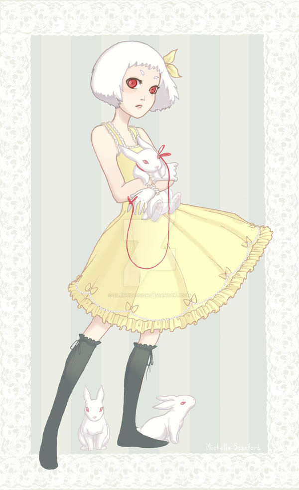 White Rabbit Girl by silentillusion on DeviantArt