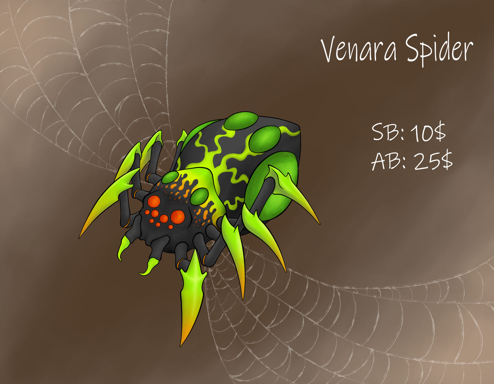 Spider Insect Deviantart Spider adopt Closed by Katyusha54 on DeviantArt