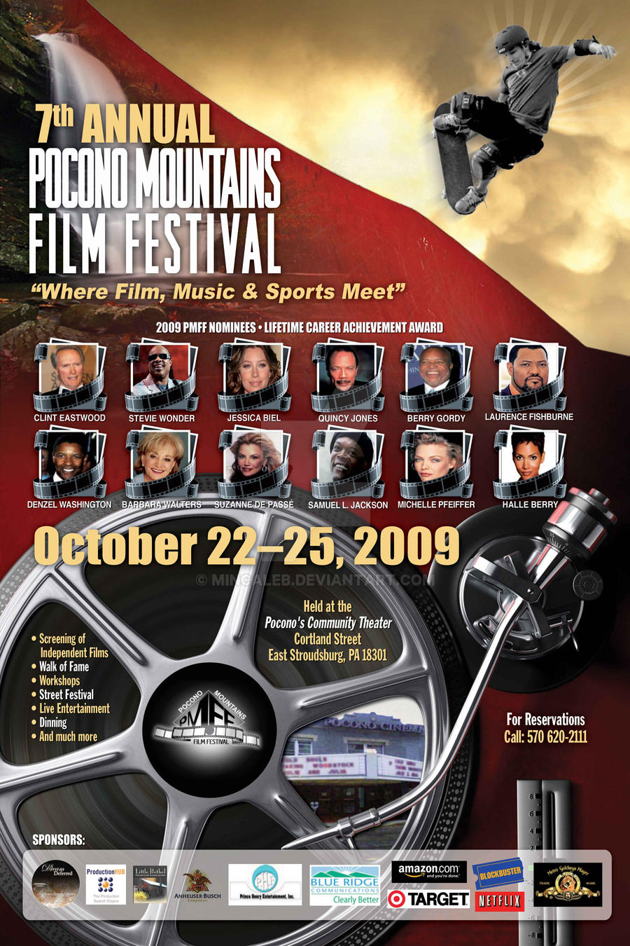 Pocono Film Festival Poster