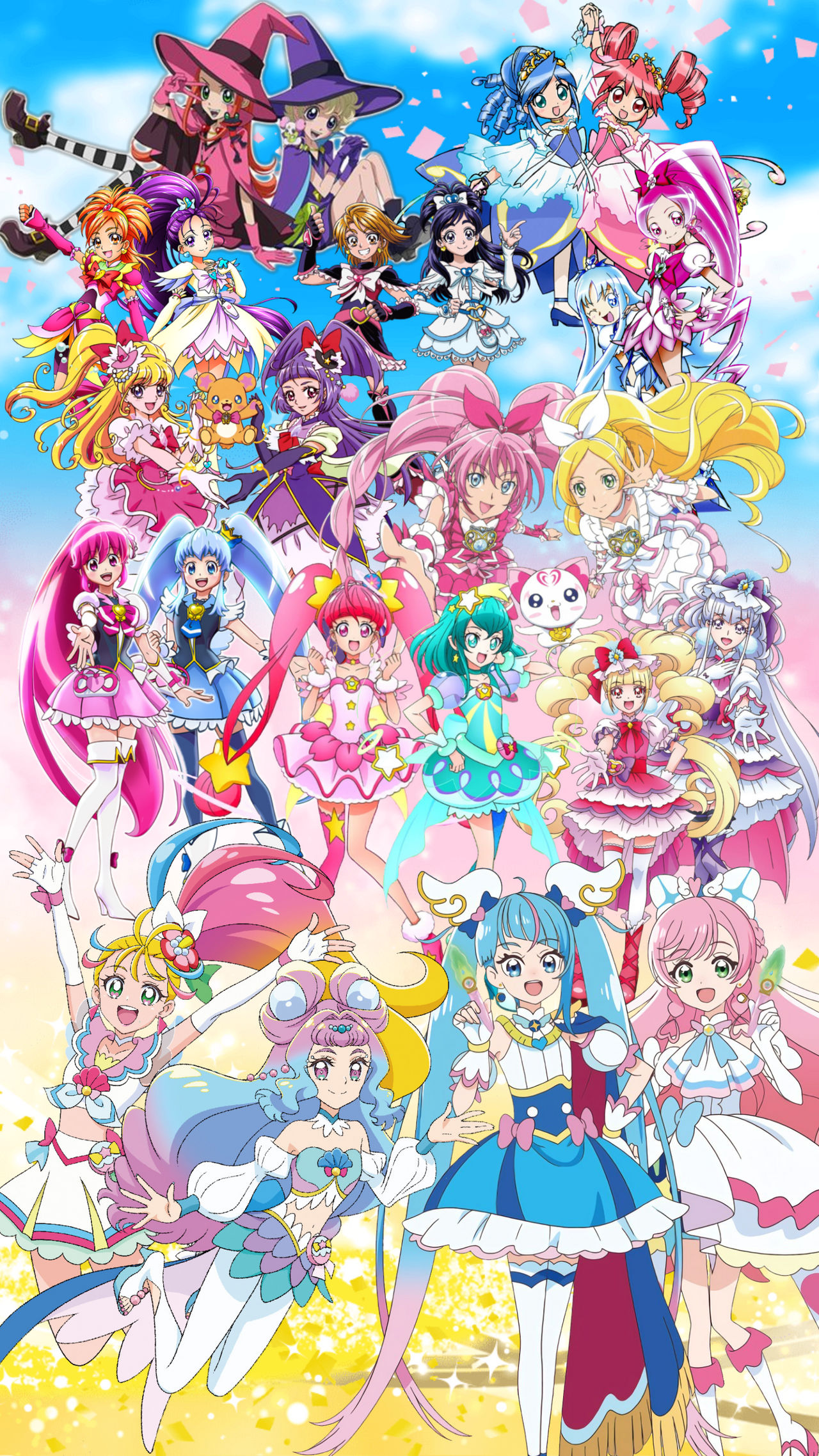 Precure duos with Sugar Sugar Rune and Futago Hime by RabbitYami on ...