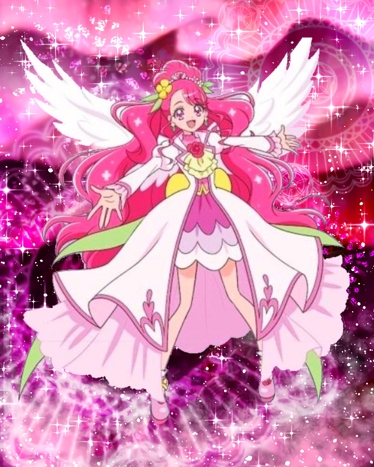 Cure Grace super form puzzlun by RabbitYami on DeviantArt