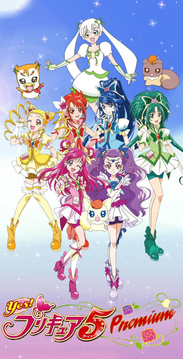 Precure 5 Premium first poster by RabbitYami on DeviantArt