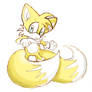 Tails colured sketch