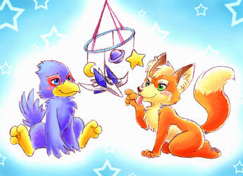 little Falco and little Fox