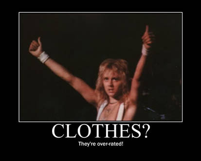 Roger Taylor-optional clothing