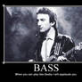 Play bass like Mister Deacon