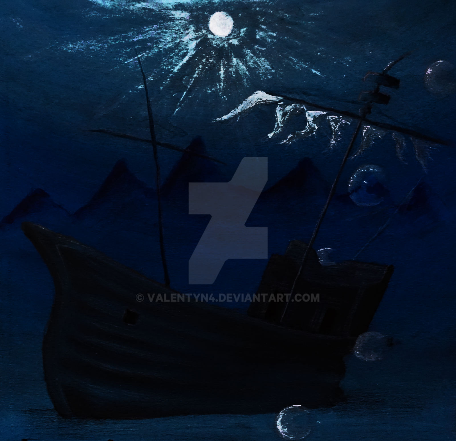 Jolly Roger Bay from Super Mario 64 by Valentyn4 on DeviantArt