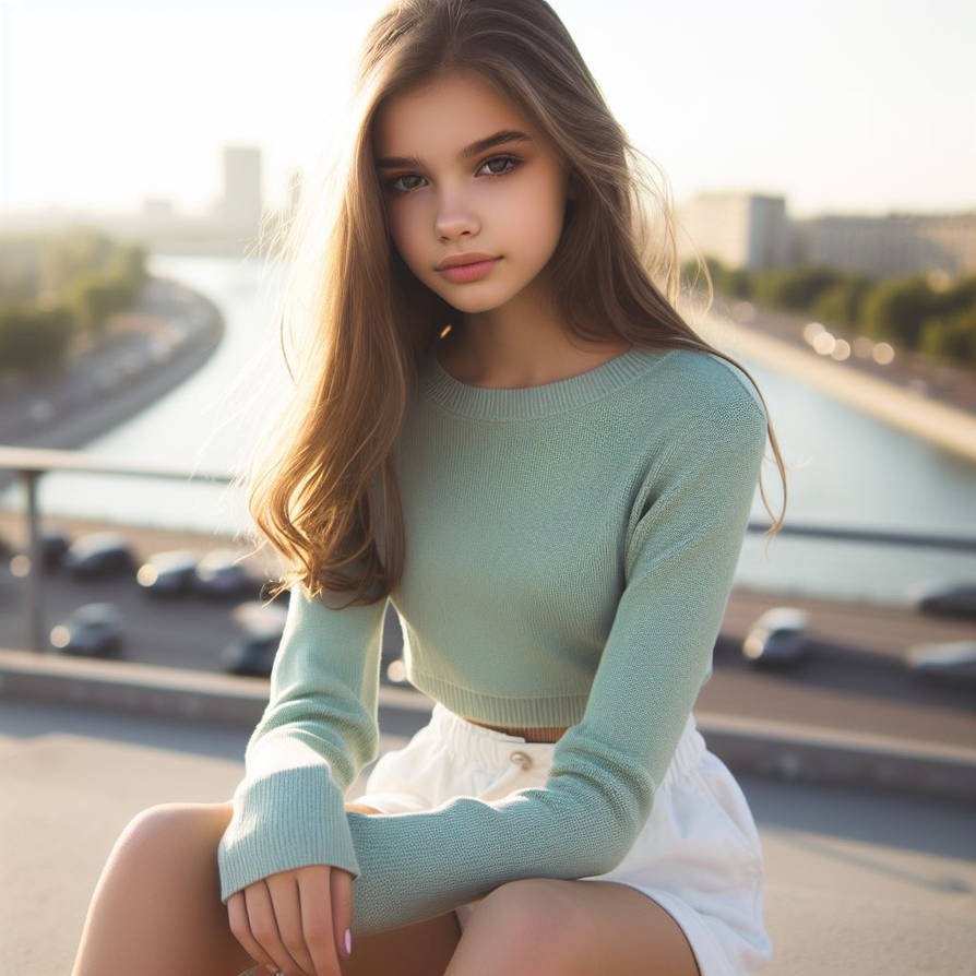 The Girl in Green 1 by Everything-AI on DeviantArt