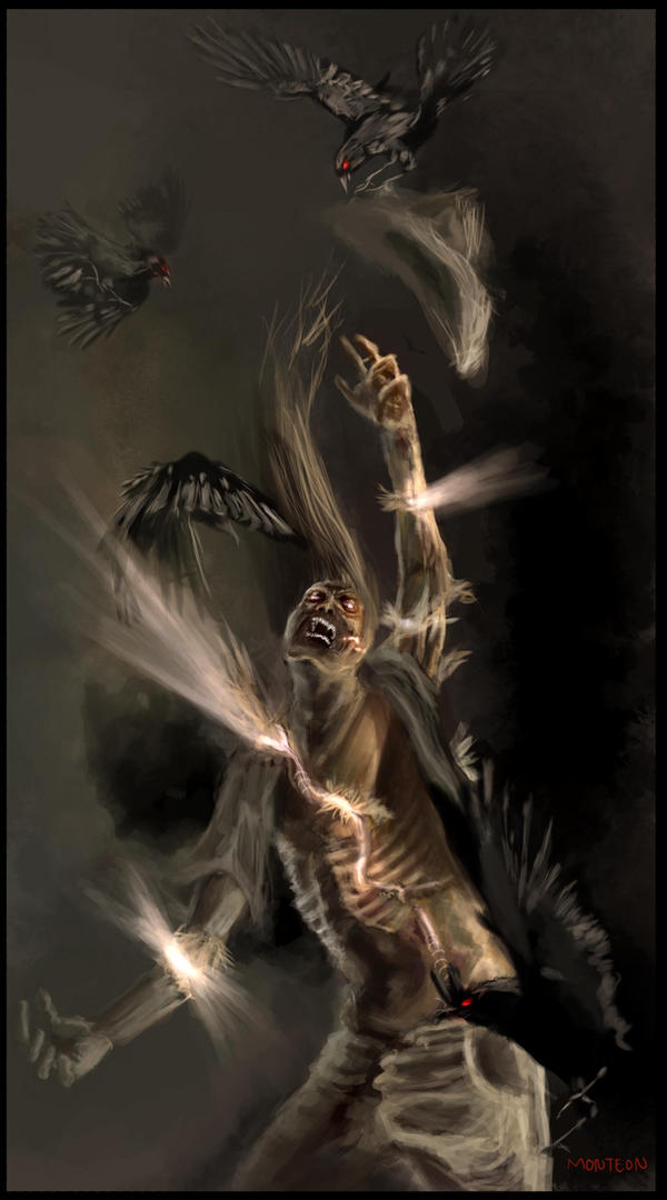crows by emonteon on DeviantArt