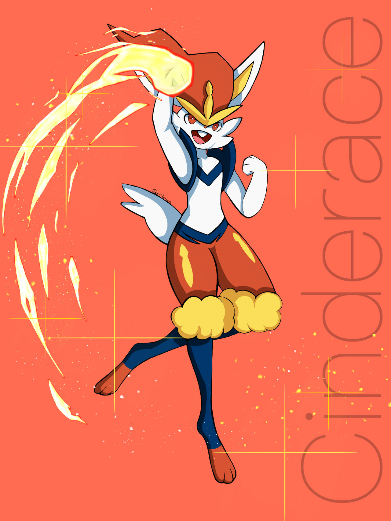 Cinderace by DawnTheFireSylveon on DeviantArt
