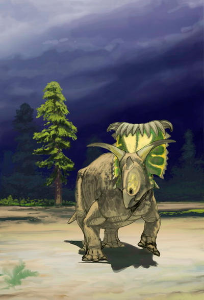 Kosmoceratops WIP