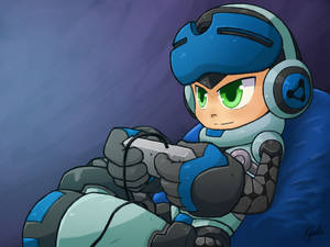 Mighty No. 9 - Beck Playing NES
