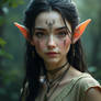 Elf Female With Nature From AI Generate
